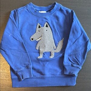 Hanna Andersson Sweatshirt with Wolf